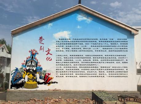  延长如何进行墙体彩绘制作